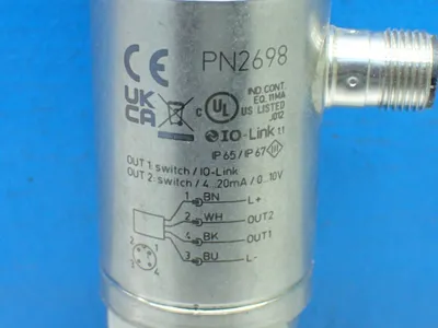 Used IFM PN2698 Pressure Transmitters Ohio US | HGR 24 #1070013