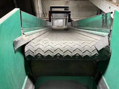 USED SSI M-85E DUAL SHAFT WITH CONVEYORS