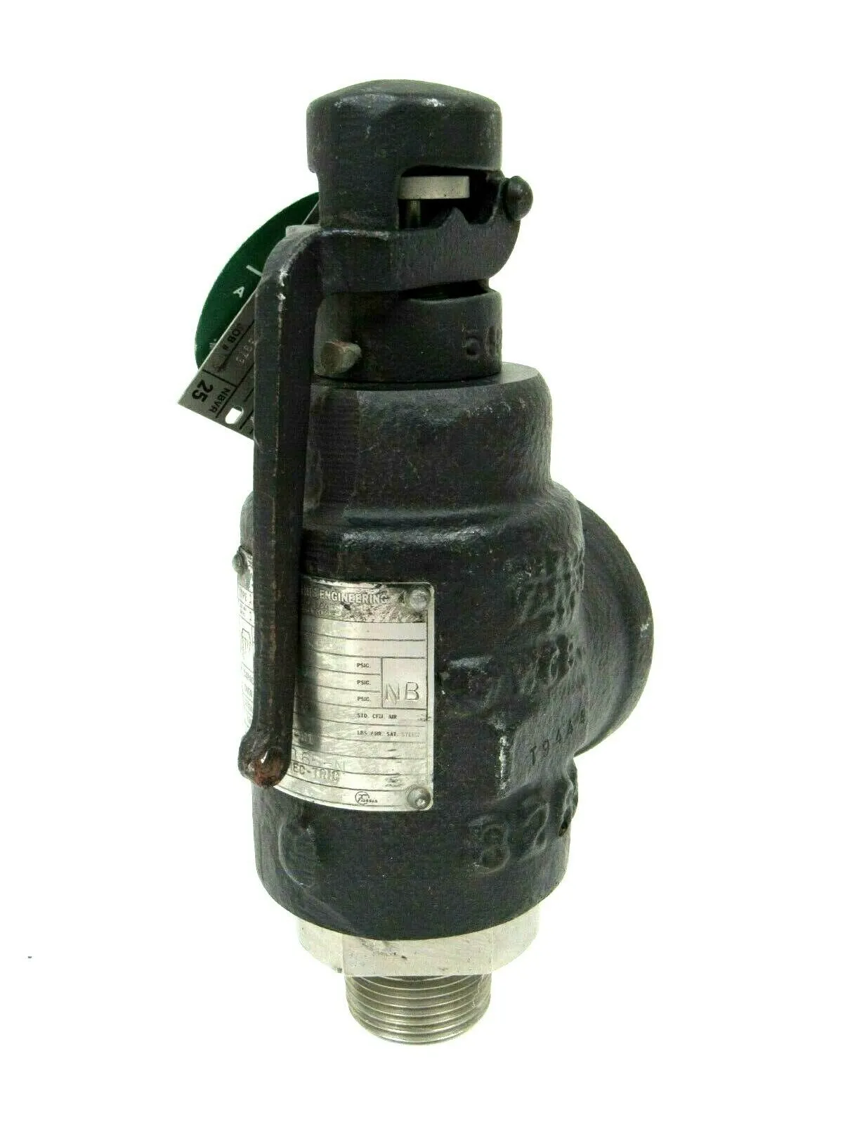 REFURBISHED TELEDYNE 1850-0L RELIEF VALVE 18500L 1×11/2