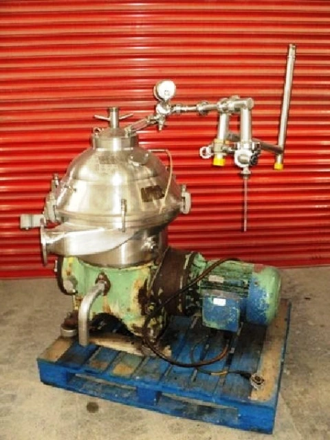 (2) Westfalia SA 20-06-076 sanitary clarifier centrifuges, 316 SS.