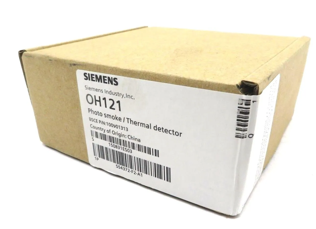 NEW SEALED SIEMENS OH121 PHOTO SMOKE/THERMAL DETECTOR