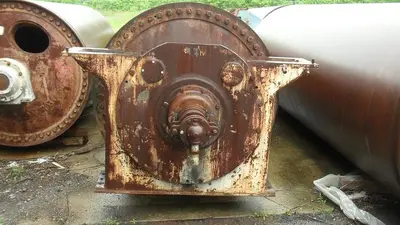 USED BLACK CLAWSON DRYER CAN SECTION