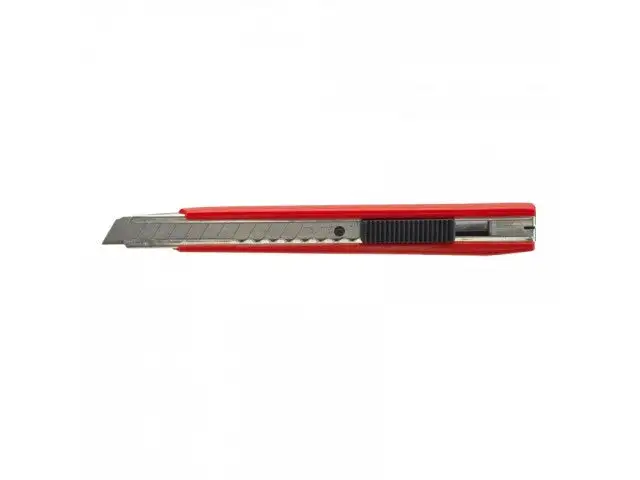 Used _UNKNOWN_ Cutter Knife (9mm) Stainless Steel Cutter With Ratchet Lock (LC303-C) Hand Cutters Oklahoma US | Wide Image Solutions #1524909