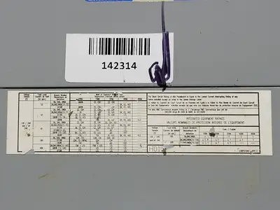 Used 2002 CUTLER-HAMMER POW-R-LINE 1A Switchgears British Columbia CA | Lenmark #835329
