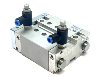 USED FESTO GUIDED PNEUMATIC CYLINDER 578921