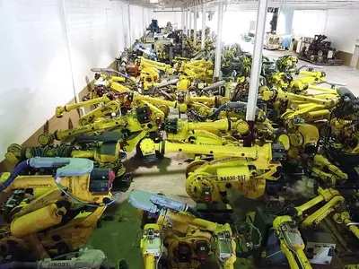 Used FANUC, VERY LARGE  QUANTITY VARIOUS MODELS & CAPACITES AVAILABLE Robots | Harbor Machinery Inc. #1283331