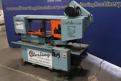 Used SCOTCHMAN SH1016 Horizontal Band Saws California US | Sterling Machinery Exchange #1465874