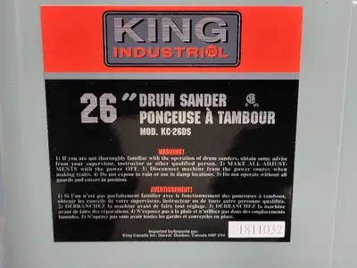 NEW KING CANADA KC-26DS