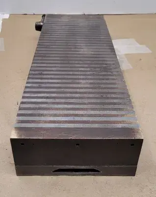 MAGNETIC CHUCK 6IN X 18IN (SURFACE DIMENSIONS: 6” X 18”, HEIGHT: 2-3/4”)