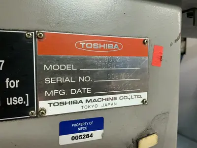Used 2000 TOSHIBA EC180V214 Misc Plastics Equipment Ohio US | HGR 24 #1144851