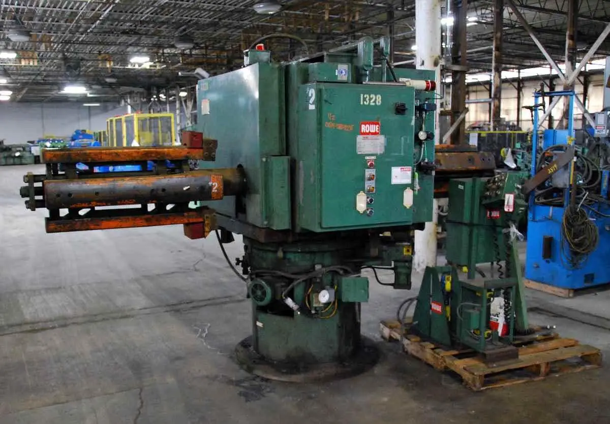 30” x 10,000 Lb Rowe Double Uncoiler
