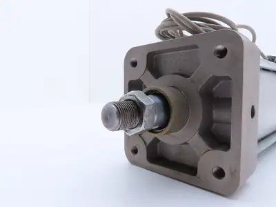 SMC NCDA1J400-0500-F5PWZ Pneumatic Air Cylinder 4" Bore 5" Stroke 250PSI