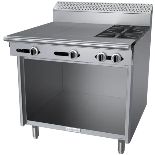 Garland C36-12S 36" 2 Burner Gas Range w/ Griddle & Storage Base, Natural Gas