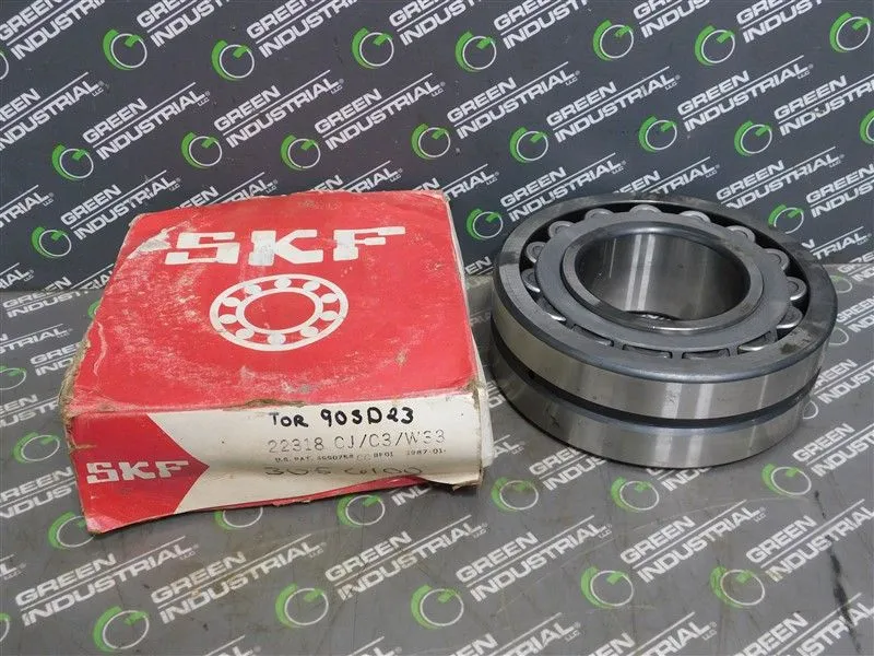 SKF 22318CJ/C3/W33 Spherical Roller Bearing 90mm Bore 190mm O.D. 64mm W Rust New