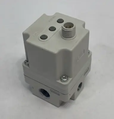 Used SMC Electro-Pneumatic Regulator, 1/4" NPT Ports Air Pressure Regulators Michigan US | Maverick Industrial Sales #1407073