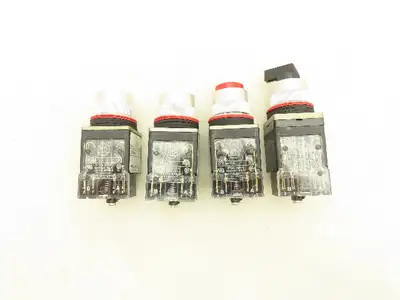 Allen Bradley 800MR Push Button Switch Selector Ser C Mixed Lot of 4
