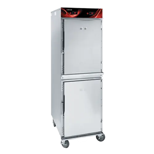 Cres Cor 1000-HH-SS-2DX Full Height Insulated Mobile Heated Cabinet W/ (16) Pan Capacity, 120v
