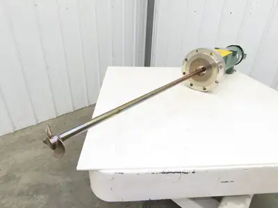 Lightnin SPX Flow X1S50 Flanged Tank Mixer Agitator 4"x 38" Impeller CW .5Hp 3PH