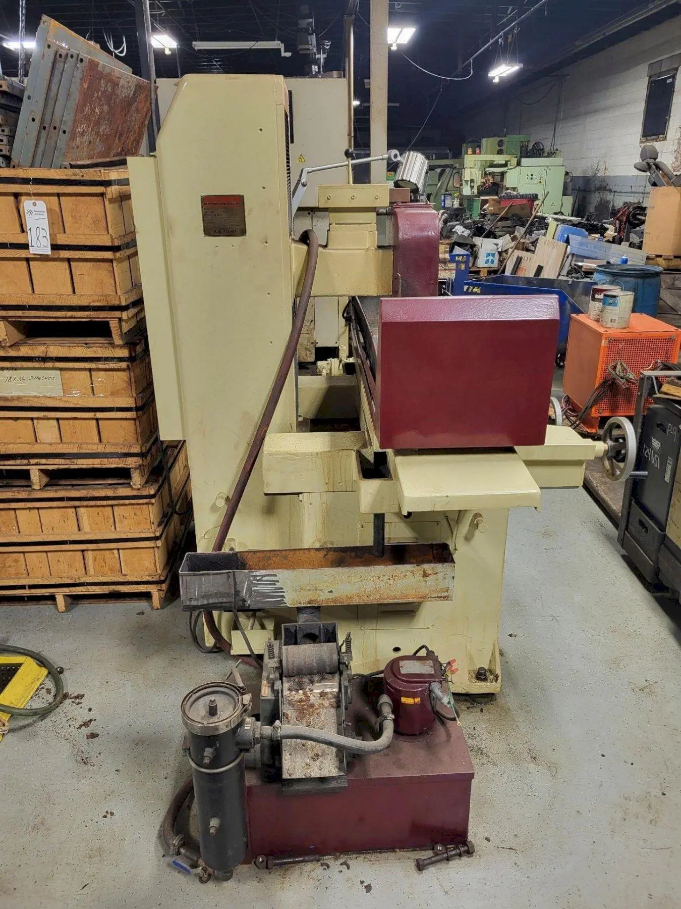 12" X 24" KENT SGS-1224AHD HYDRAULIC SURFACE GRINDER: YOBRO #24466
