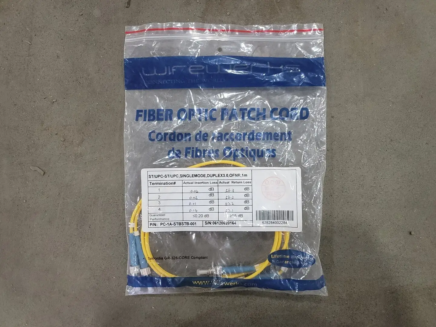 USED WIREWERKS PC-1A-STBSTB-001