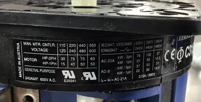Used Kraus & Naimer C315.A202-620.E Relays & Switches South Carolina US | Palmetto Automation #1319535