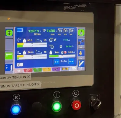 Used 2018 SRC SYSTEMS LTD. 600 TURRET Slitters & Slitting Lines Pennsylvania US | Global Equipment International, LLC #1327474