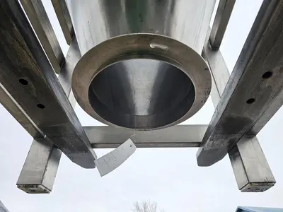 Used 310 Gallon Tank (Tote), Stainless Steel