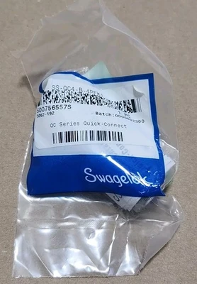 NEW Swagelok SS-QC4-B-4PFK1