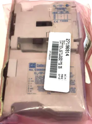 NEW CUTLER HAMMER AN16BN0 THERMAL OVERLOAD RELAY C306DN3