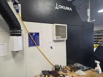 Used 2014 OKUMA GENOS M560-V Vertical Machining Centers Ohio US | Toolquip, Inc. #1228214