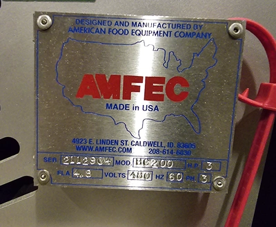 USED AMFEC BC 200