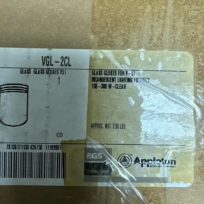 New | in-Stock APPLETON VGL-2CL Misc Electrical & Power Parts | Surplus Asset Holdings #1217035