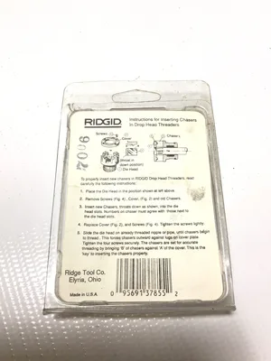 Ridgid 37855 HS Pipe Dies 1/8″ NPT 27 TPI-RH for 0R/11R/00R/111R/12R/30A/31A Threaders