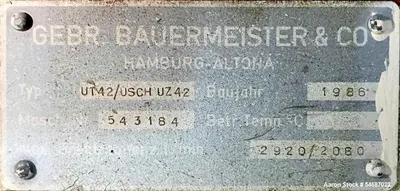 Used BAUERMEISTER UT/USCH UZ Impact Mills Illinois US | Aaron Equipment #1512865