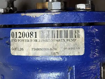 New | in-Stock GOULDS 3196ST Parts (Hydraulics and Pneumatics) British Columbia CA | Lenmark #257205