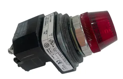 ALLEN BRADLEY 800T-P46R PILOT LIGHT SER. T 800TP46R NEW, SURPLUS