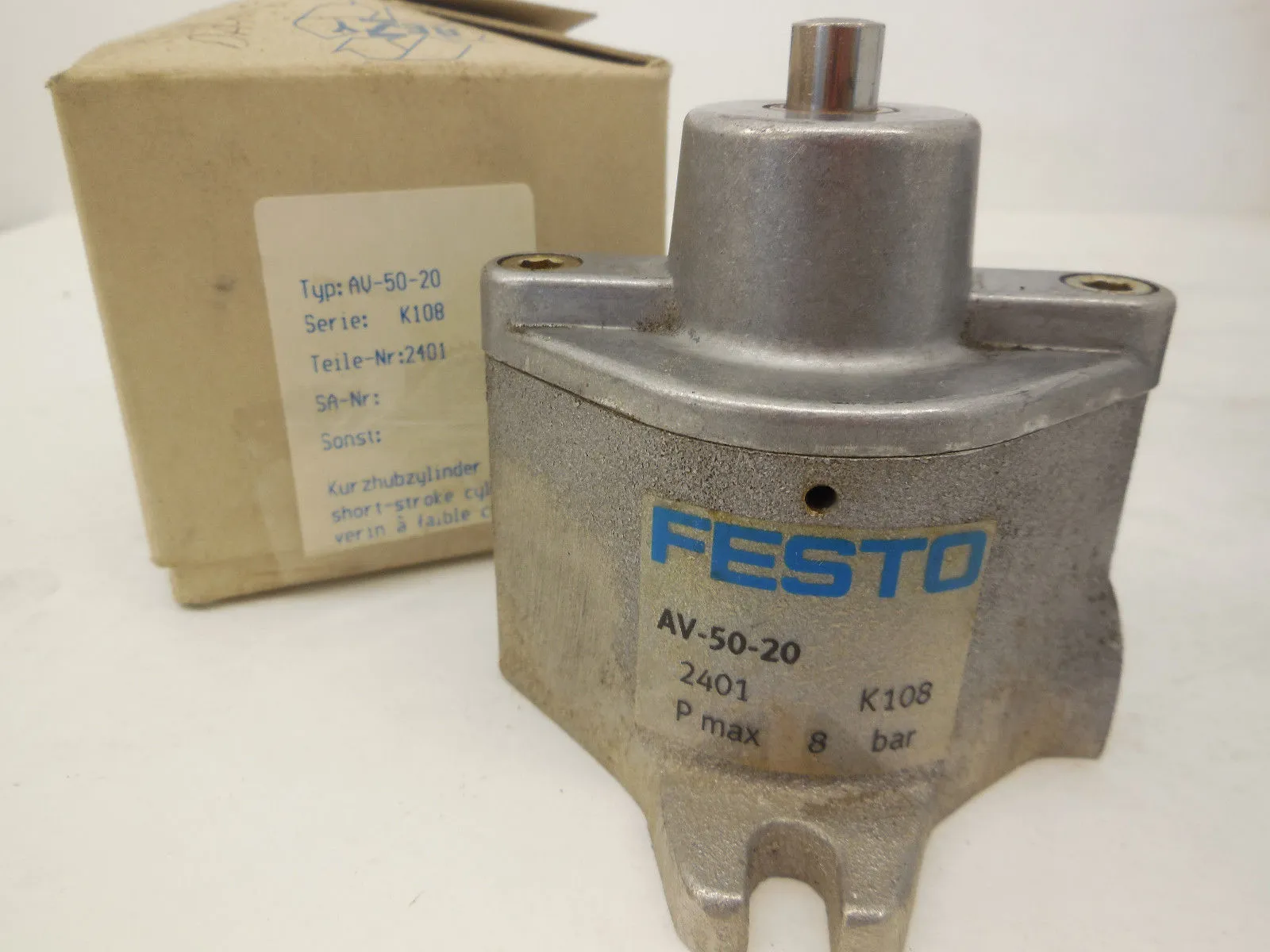 NEW FESTO ELECTRIC AV-50-20 AV5020