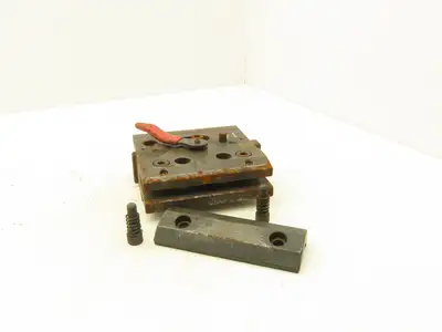 Amada 902000 Brake Press Tool Die Holder Clamp With Two Holders 1/2" Tang