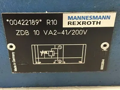USED REXROTH ZDB 10 VA2-41/200V
