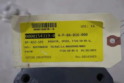 Boston Gear F726-50-B5-G Reducer NEW UNIT STOCK G165