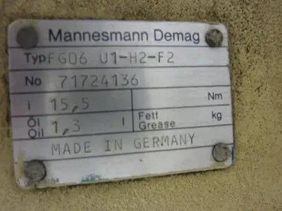 USED MANNESMANN DEMAG FG06 U1-H2-F2