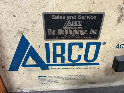 Used AIRCO ACDC SQUARE WAVE Welding Machinery (Other) Ohio US | HGR 24 #1229491