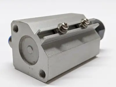 RSDQA20F-20D | SMC  Pneumatic Cylinder Stopper 145PSI - Used