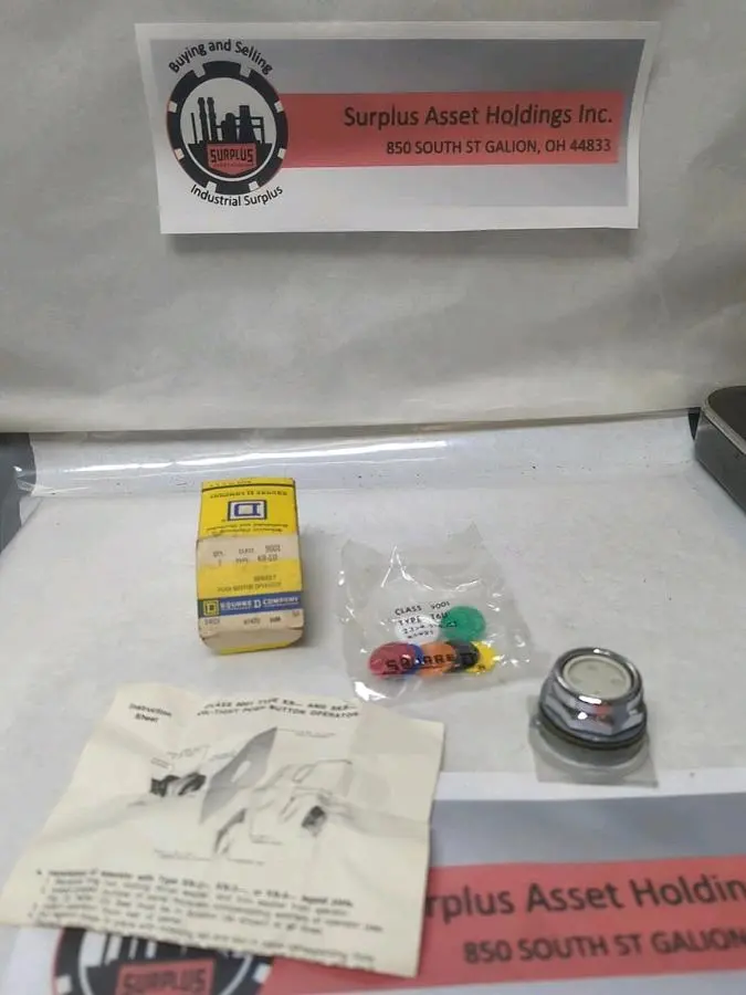 New | in-Stock SQUARE D 9001 KR-1U Miscellaneous Equipment (Electrical & Power) Ohio US | Surplus Asset Holdings #1210204