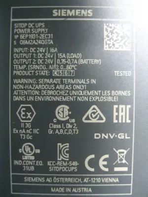 USED Siemens 6EP1931-2EC31