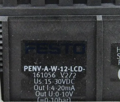 NEW FESTO PENV-A-W-12-LCD-RB PRESSURE TRANSDUCER PENVAW12LCDRB 161056