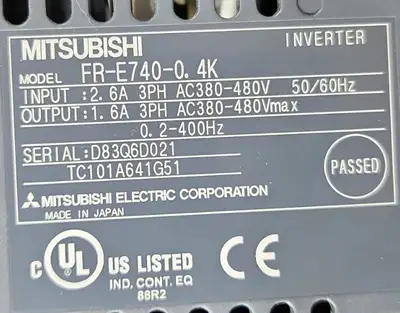 USED Mitsubishi Electric FR-E740-0.4K