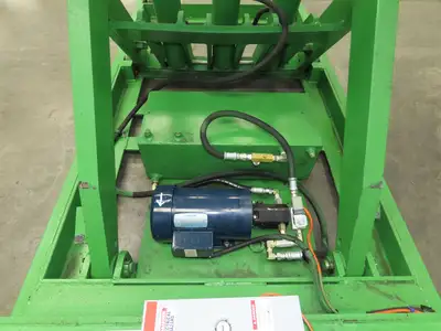 Hydraulic Lift Table 10000lb 5 Ton 102" Travel 78x48" 3Ph 5Hp Leeson Mobile