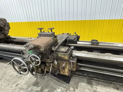 40" X 252" (21') AMERICAN PACEMAKER ENGINE LATHE, 2.75" HOLE: STOCK #20837