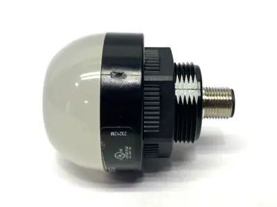 USED BANNER ILLUMINATED PICK-TO-LIGHT TOUCH BUTTONS 50MM 4-PIN M12 24985